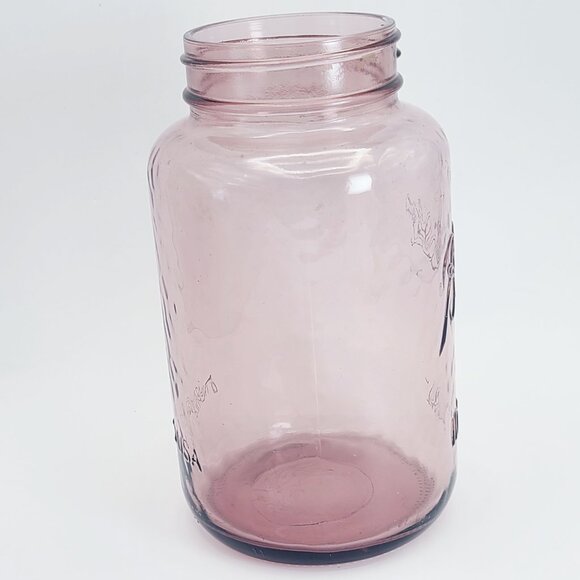 Ball Ideal Amethyst Purple Dimple Glass Jar Collector Edition Mason Quart NO LID - Picture 5 of 11